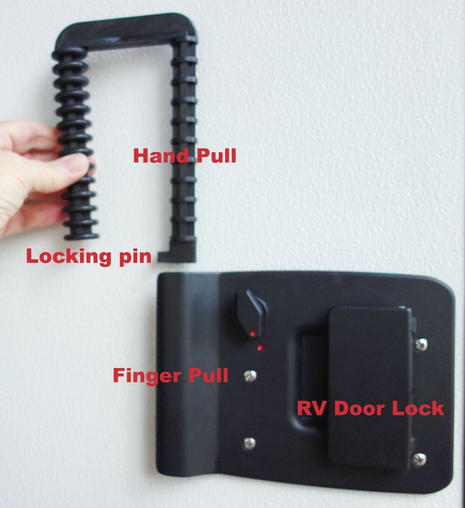RV Door Handle Accessory Accessories Hand Pull for Class C & Travel Trailer