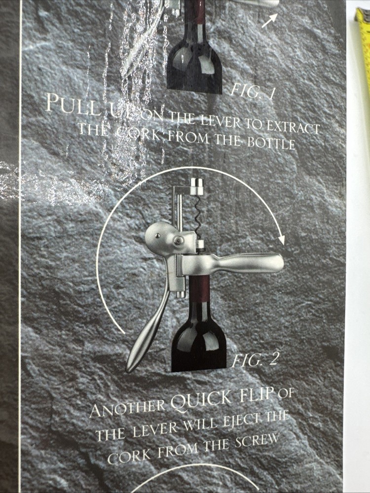 Professional Corkscrew Wine Tool Kit Original Box