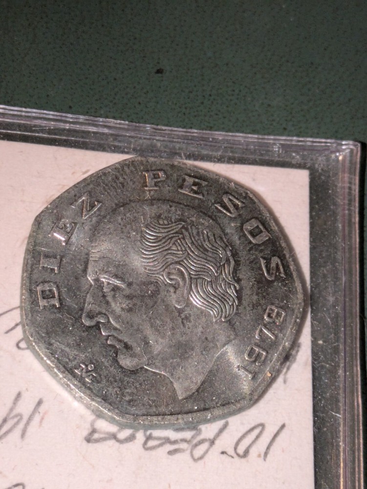 1979 Mexico 10 Pesos Uncirculated
