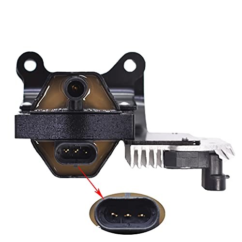 Ignition Coil DR-49 with Ignition Module D577 Replacement for Chevy Express