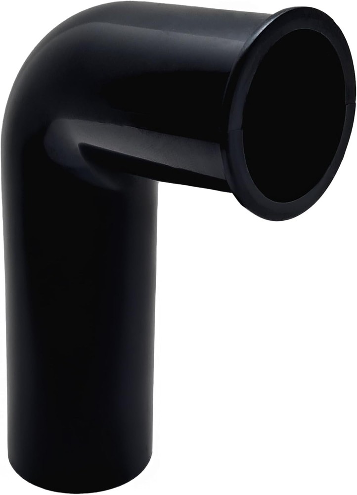 Garbage Disposal Drain Elbow Replacement Kit - Includes 1.5" Elbow, Black