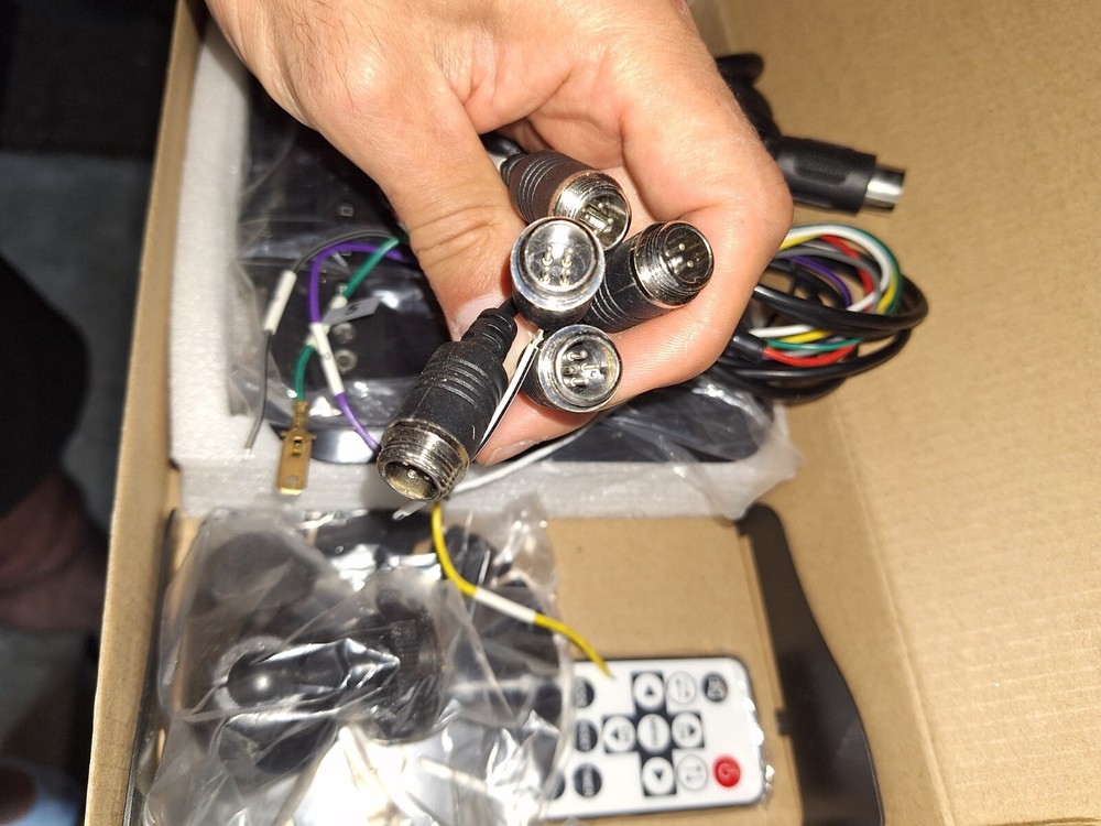 7" Vehicle Monitor DVR Recorder