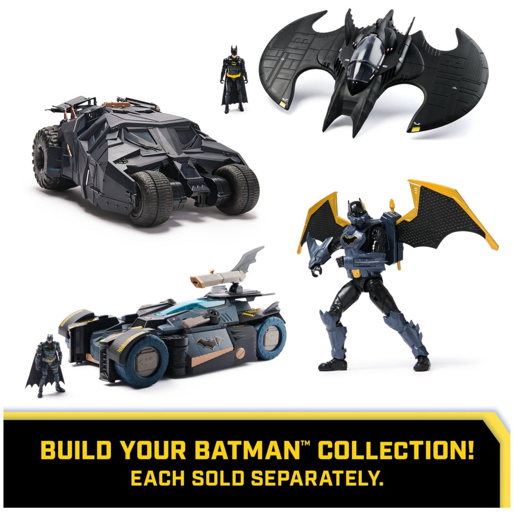 DC Comics Batman, Batwing and 4-inch Batman Figure Set, 1992 1, Multicolor