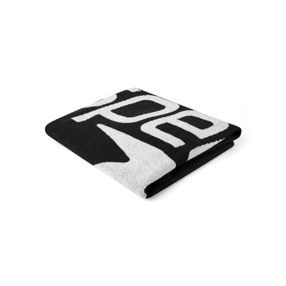 Speedo Logo Towel - Black/White