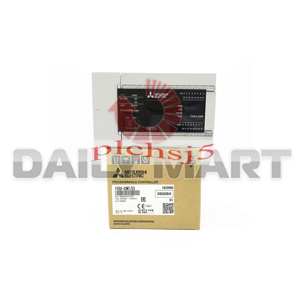 Used & Tested MITSUBISHI FX5U-32MT/ES PLC Programmable Logic Controller