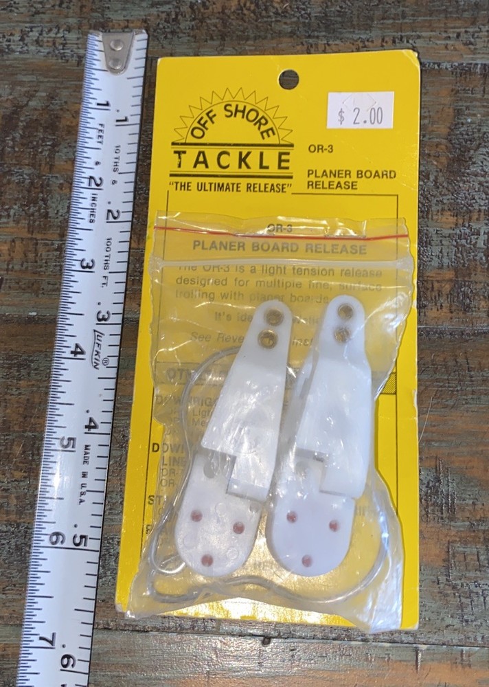 Off Shore Tackle OR3 Planer Board Releases Light Tension Release