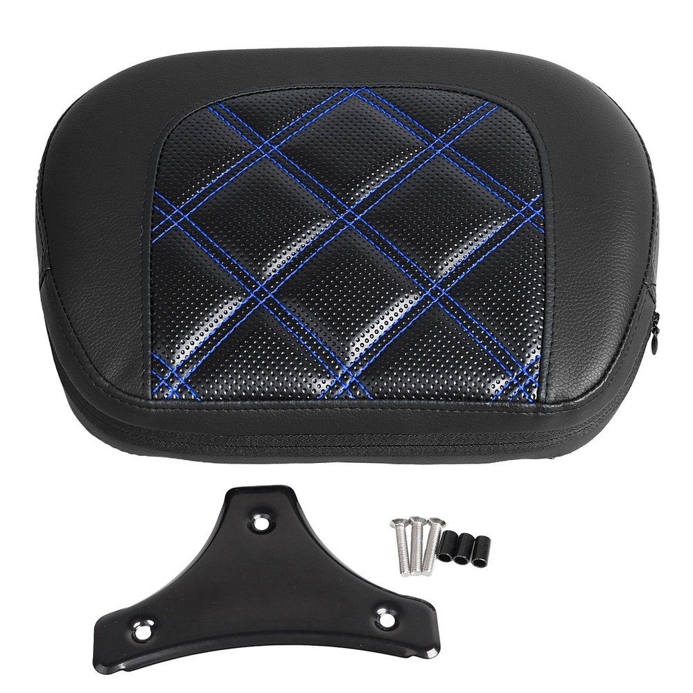 Rear Sissy Bar Backrest Pad Bracket For Harley Road King Electra Glide Classic