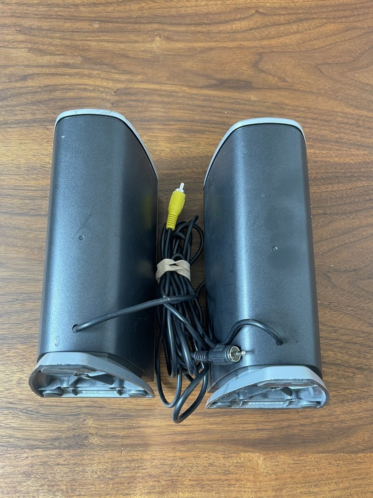 Genuine Logitech Z-2300 THX Computer Speakers Left & Right Pair **WORKING**