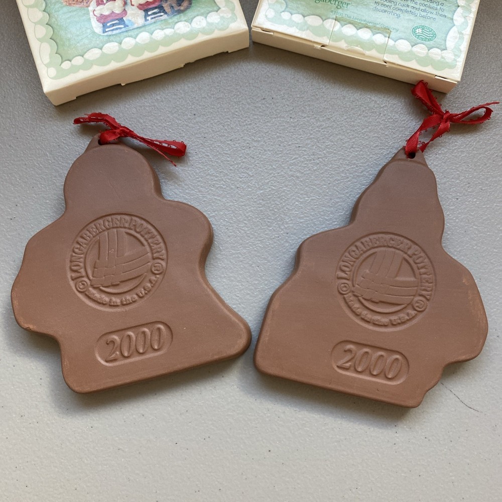 Cookie Molds Longaberger Roger & Ginger NIB 2000