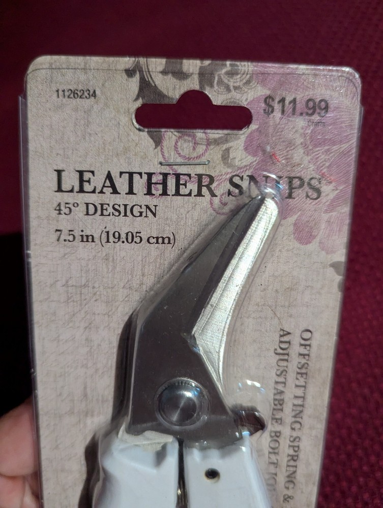 Leather Snips Leathersmith Tool