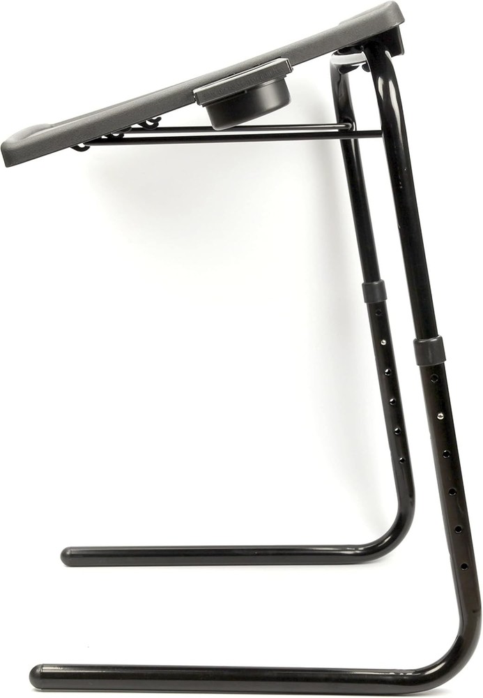 TV Tray Stand - Adjustable Angle Sofa Stand Coffee Table Six Height Adjustments