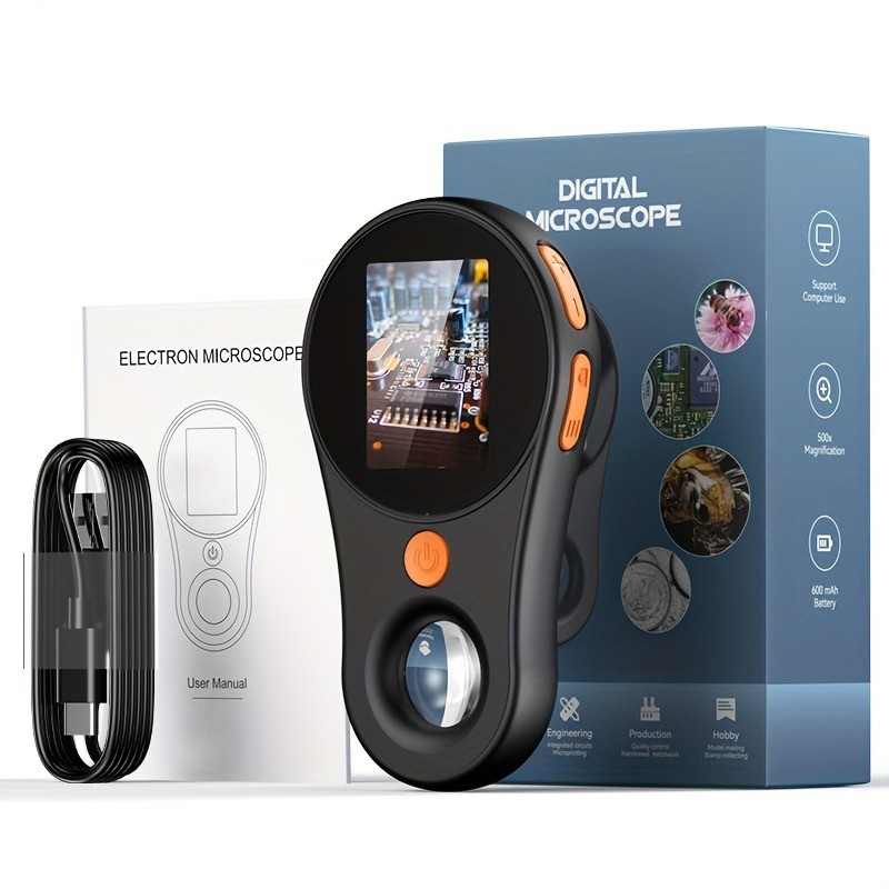 Travel - Ready,Ultra - Practical Pocket - Sized Microscope for On - the - Go Use