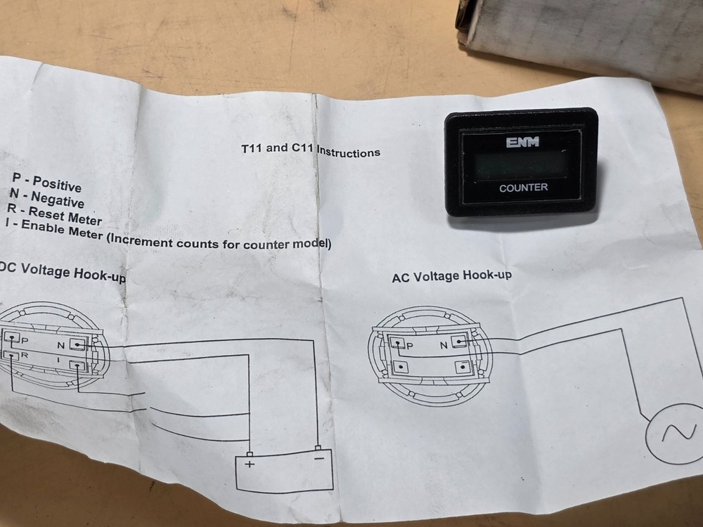Enmco C1141BBPG Electronic Counter