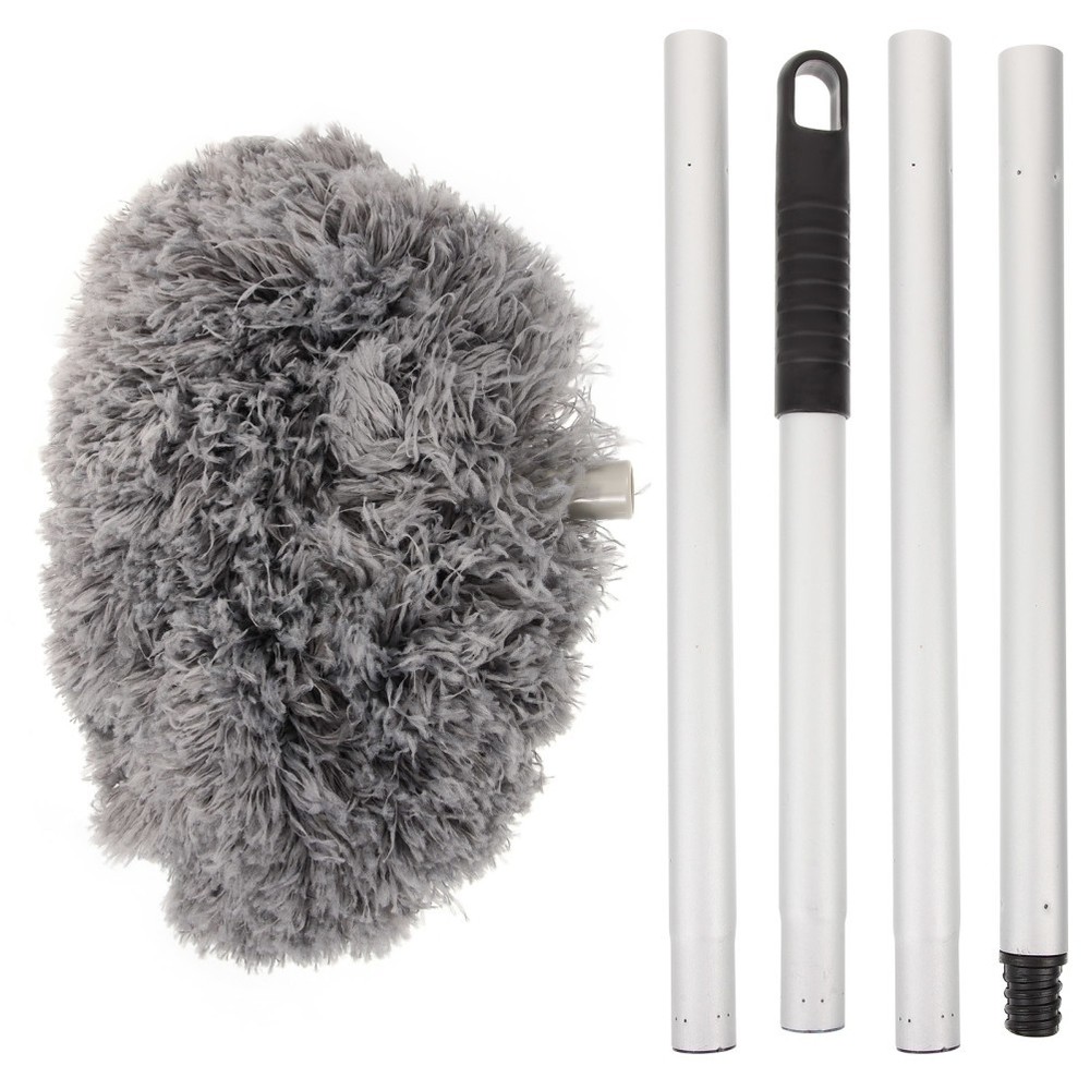 Extendable Cobweb Cleaning Duster Long Duster with Extension Pole