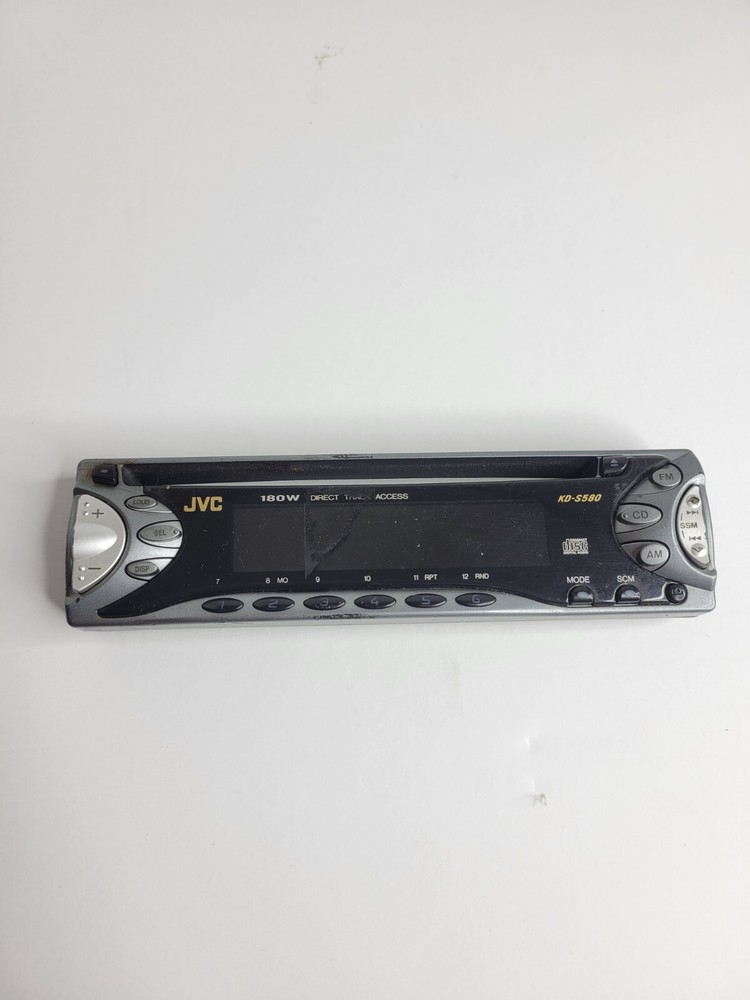 JVC KD-S580 Stereo/CD 180W FACEPLATE Only (Used).