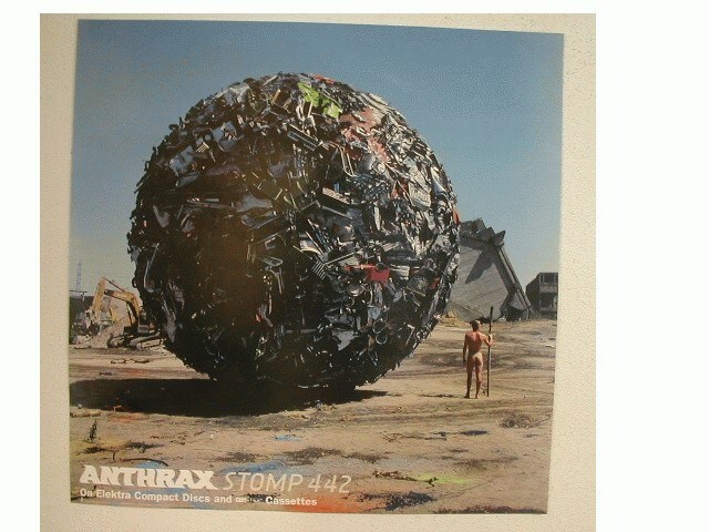 Anthrax Poster Garbage Ball Stomp 442