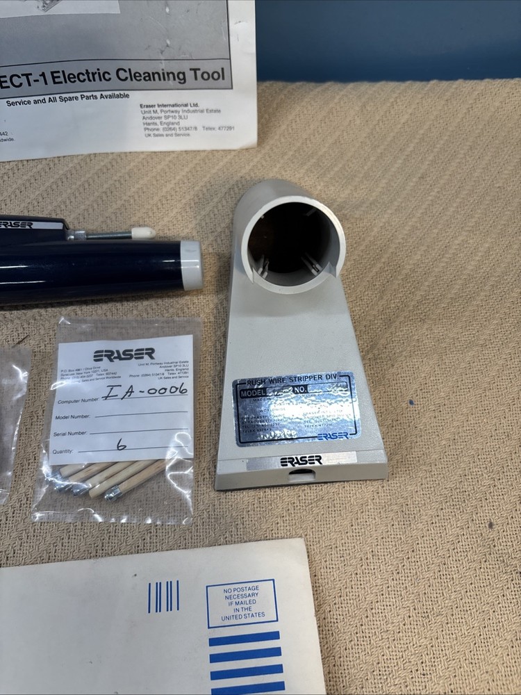 Eraser ECT 1 Electric Cleaning Tool Rush Wire Stripper