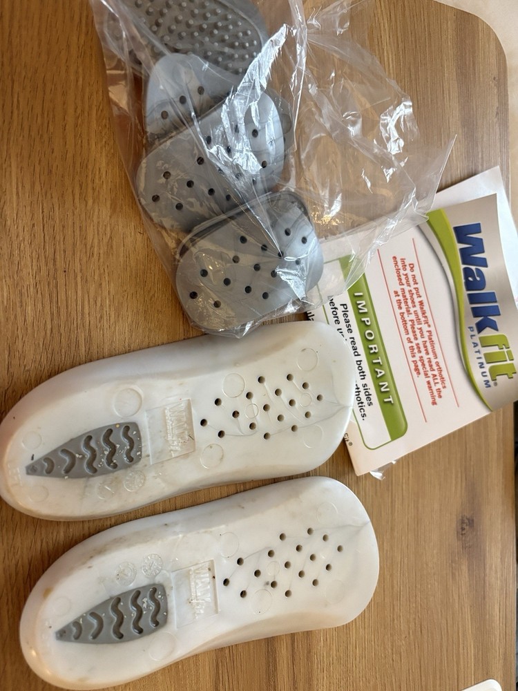 Walk-Fit Platinum Orthotics Inserts- Women’s Size 5-5.5