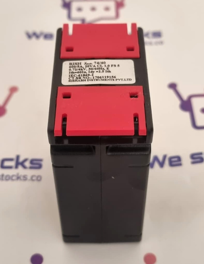 RISHABH INSTRUMENTS RISH Xmer 74/40 Current Transformer 600/5A