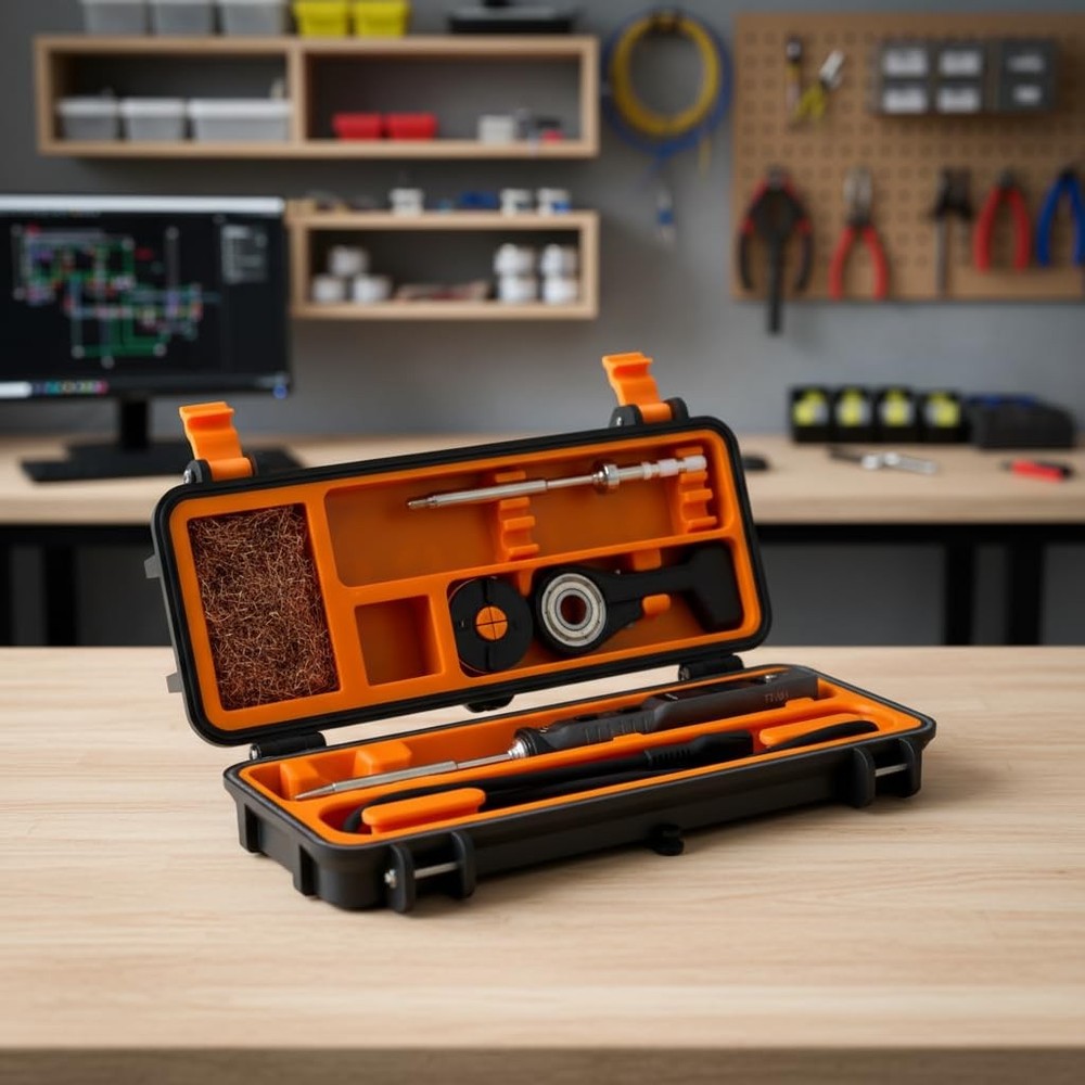 Rugged Protective Case for TS100 / TS101 Soldering Iron - Pre-Assembled Durab...