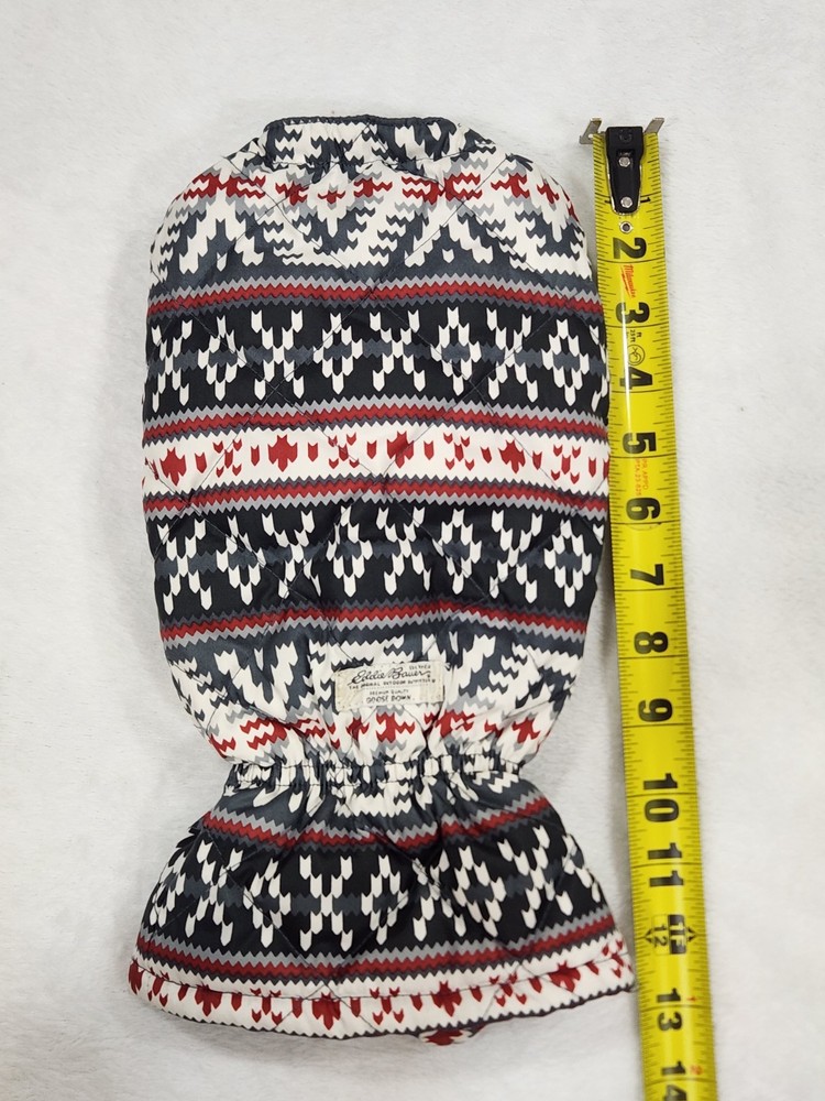 Eddie Bauer Ice Scraper Glove Fleece Lined One Size
