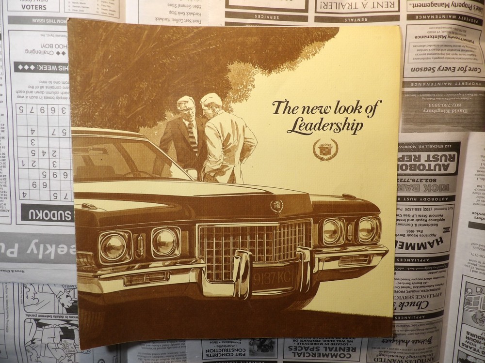 1971 Cadillac Fleetwood Seventy-Five Brochure