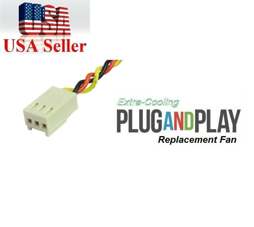 3x Replacement Fans for Dell PowerConnect 2748 (XP166)