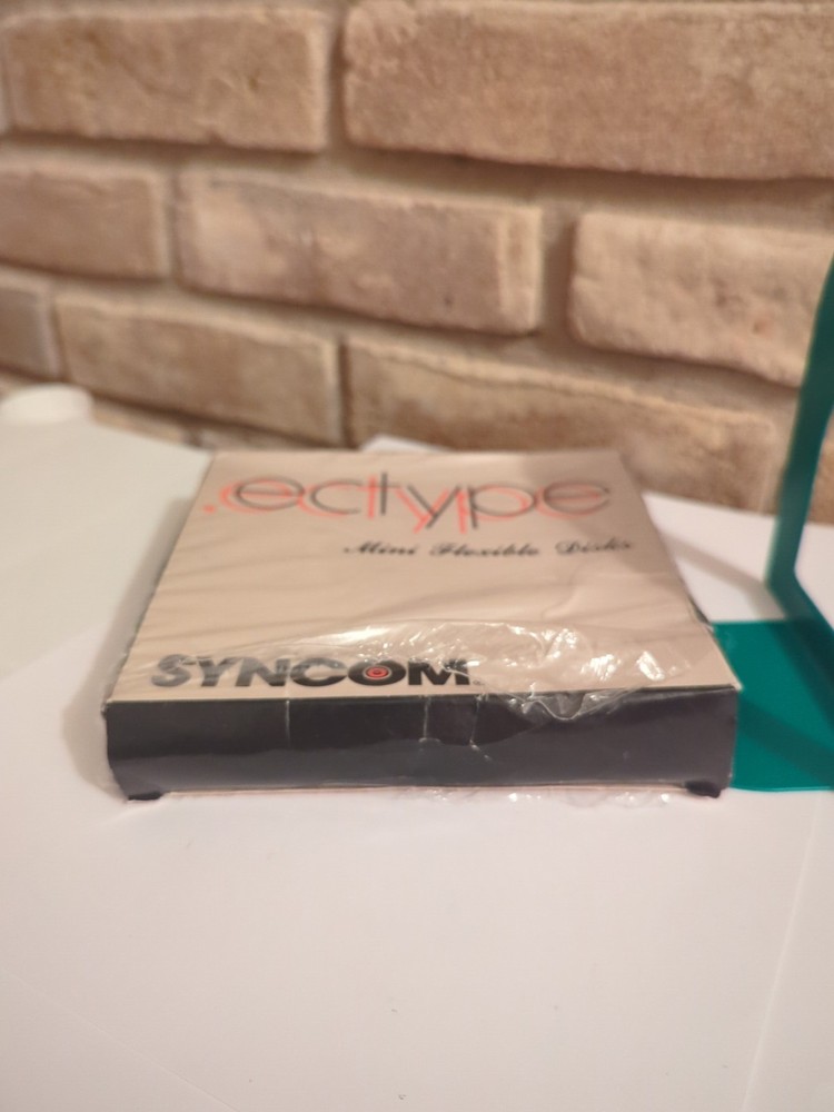 Ectype Mini Flexible Disks Syncom Floppy Discs 15440 10 Pack