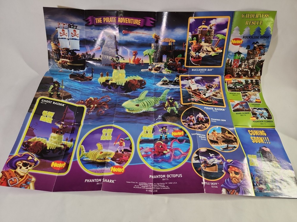 Imaginext Set Book Spring 2004 Part Pamphlet