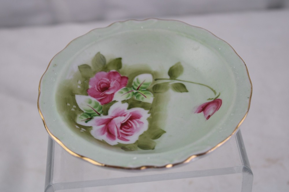 Lefton Roses Creamer Underplate 4577