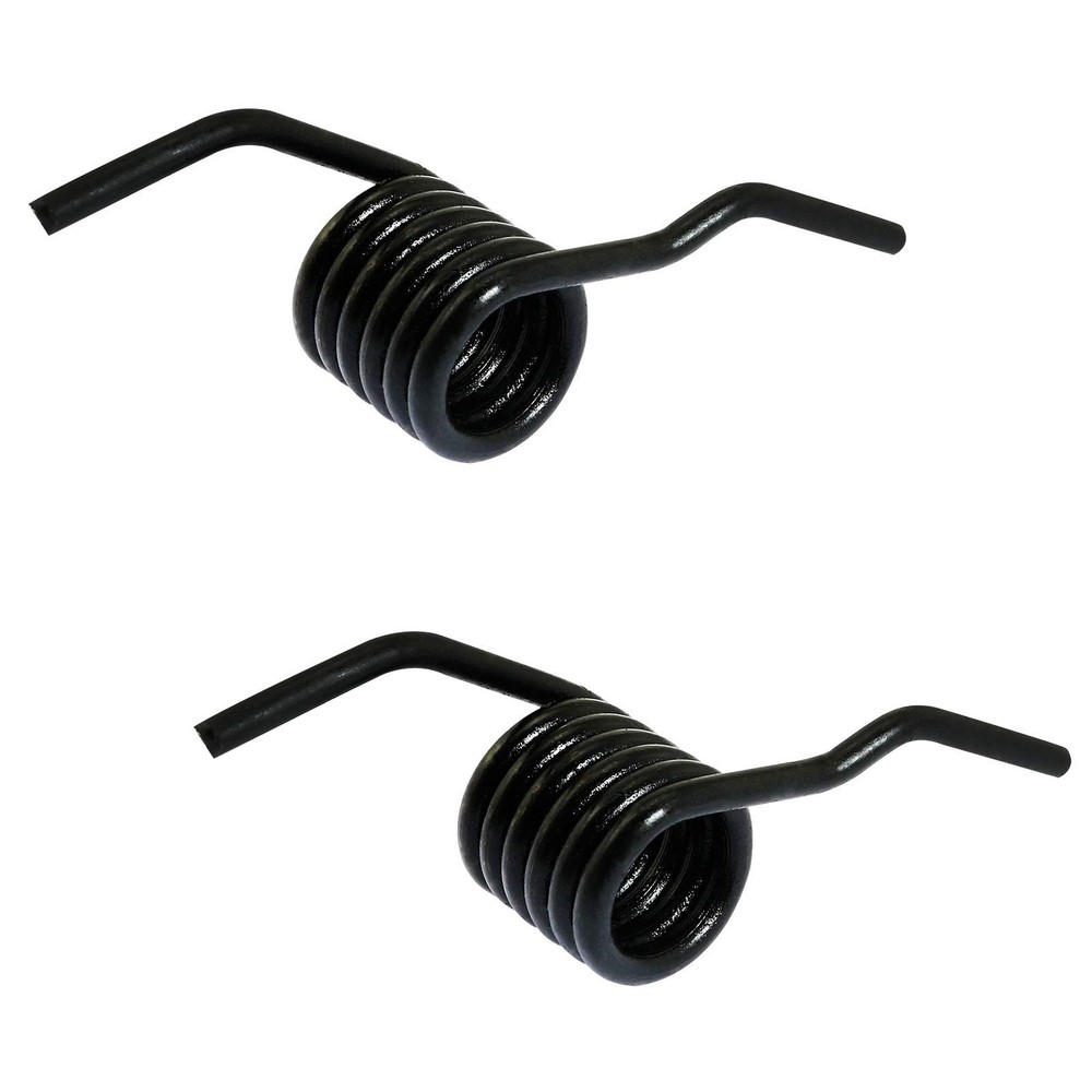 2pcs Hydraulic Jack Handle Spring Torsion Horizontal Black