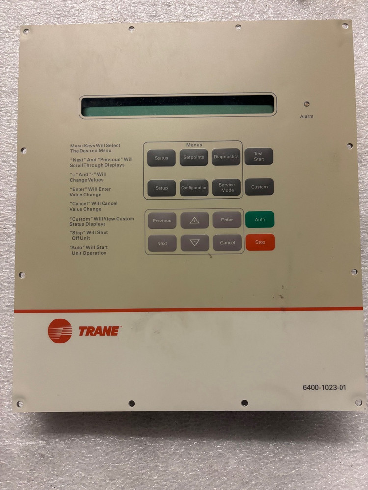 Trane Adaptive Control Panel 6400-1023-01