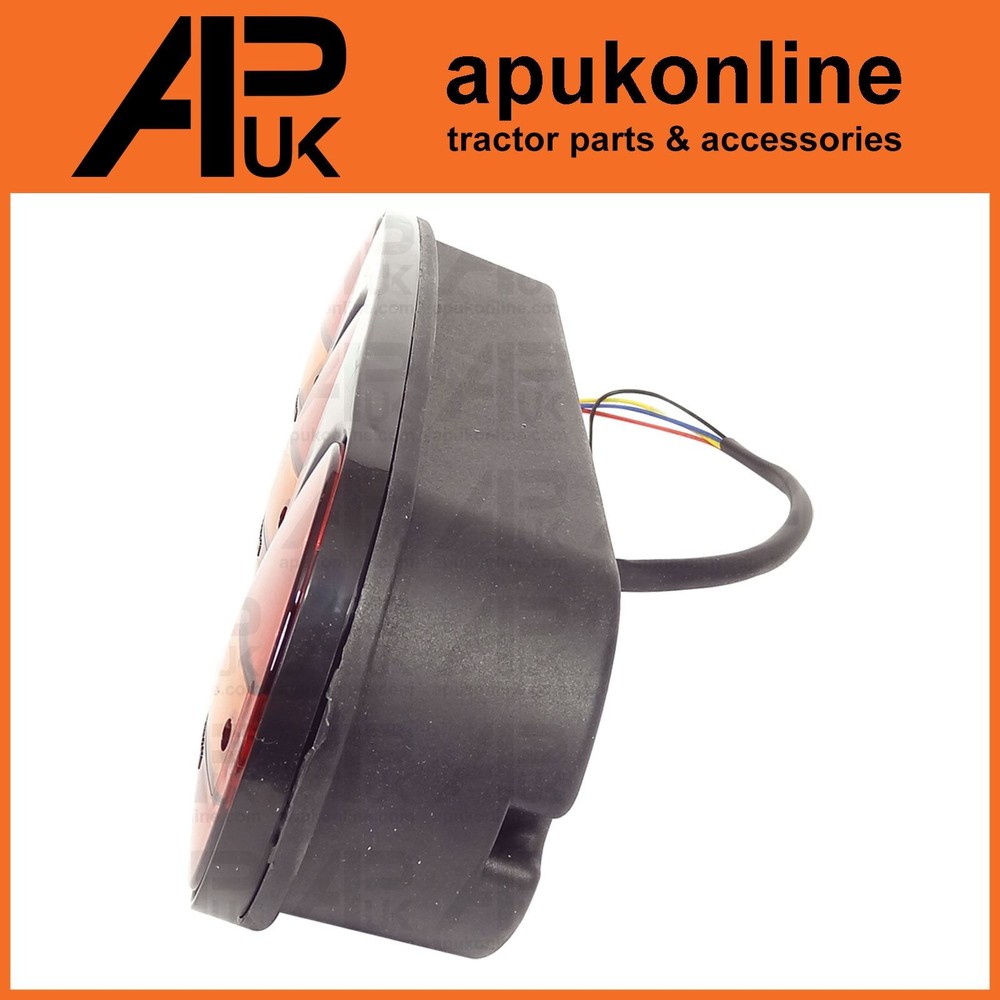 Universal 12V LED Trio Rear Side Brake Tail combination Light Lamp 4 function