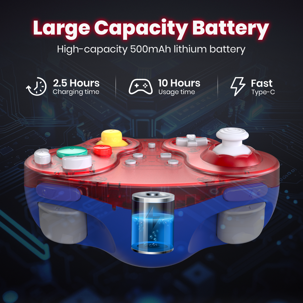 Wirless Gamecube Switch Pro Controller for Nintendo Switch MAC Windows PC Steam