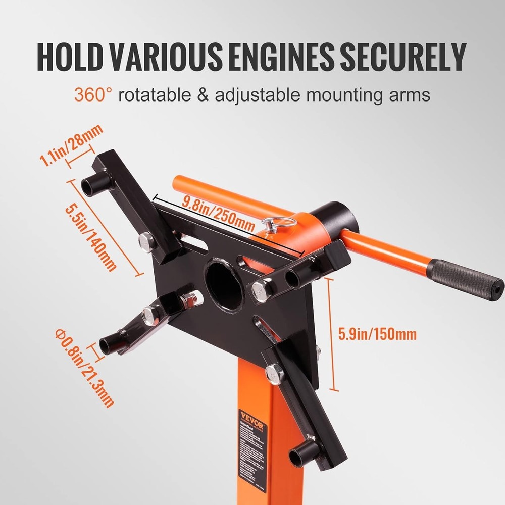 Professional Engine Dolly with Universal Wheels for Easy Mobility and Stability