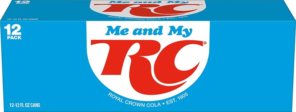 RC Cola Soda, 12 fl oz cans, 12 pack