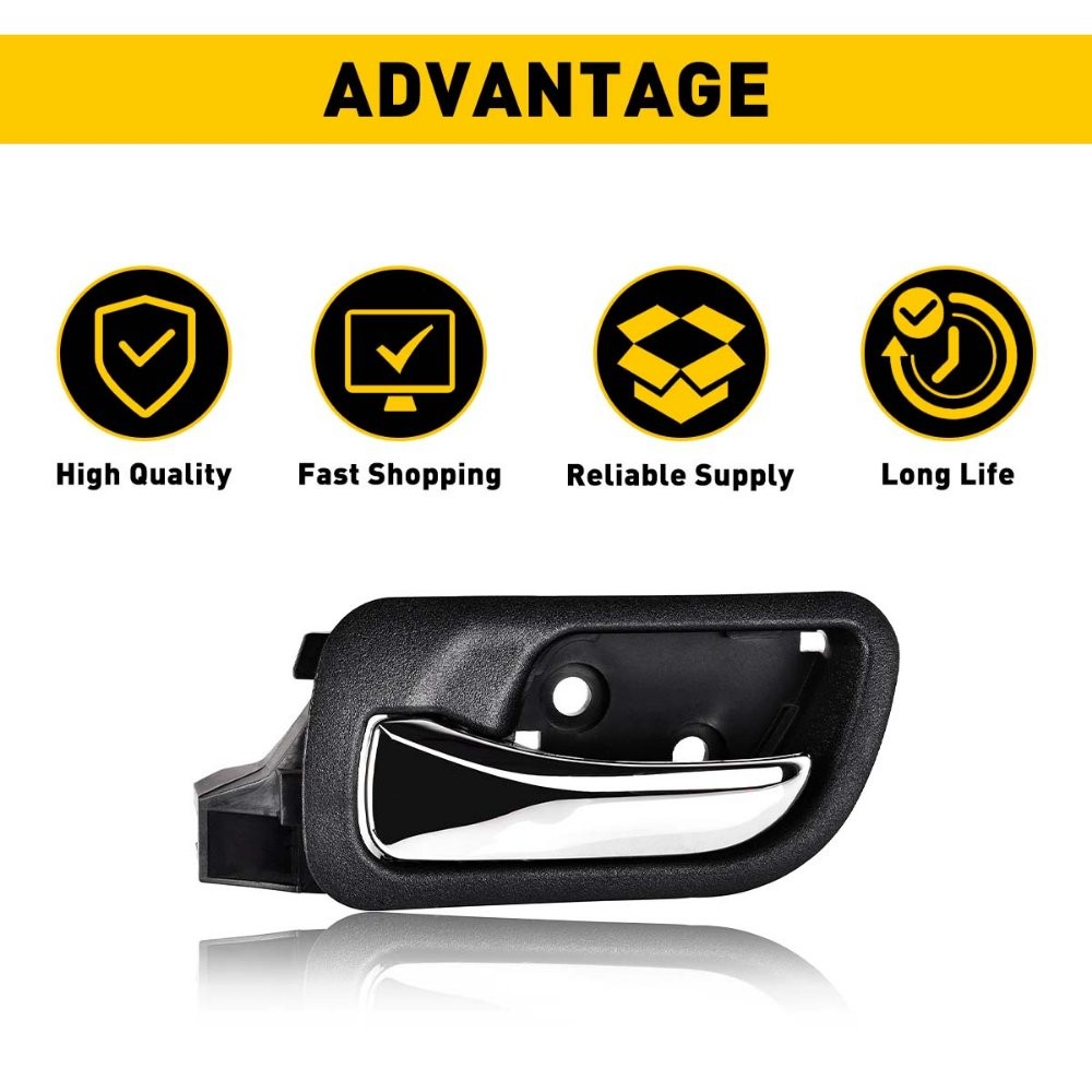 For 2003-2007 Honda Accord Interior Inside Door Pull Handle Front Driver Side US