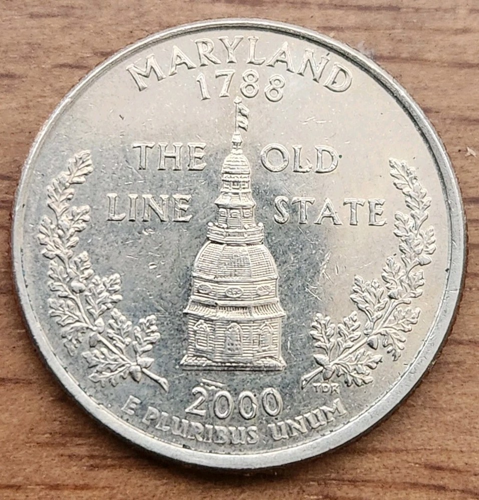 2000-D Maryland State Quarter