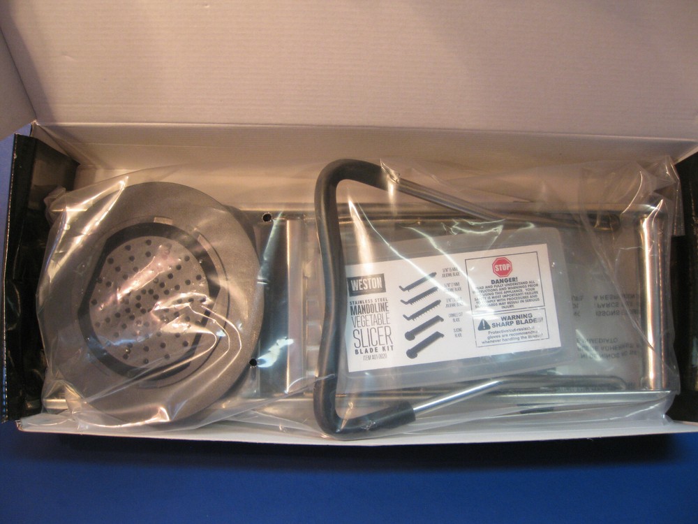 Weston Stainless-Steel Mandoline Vegetable Slicer