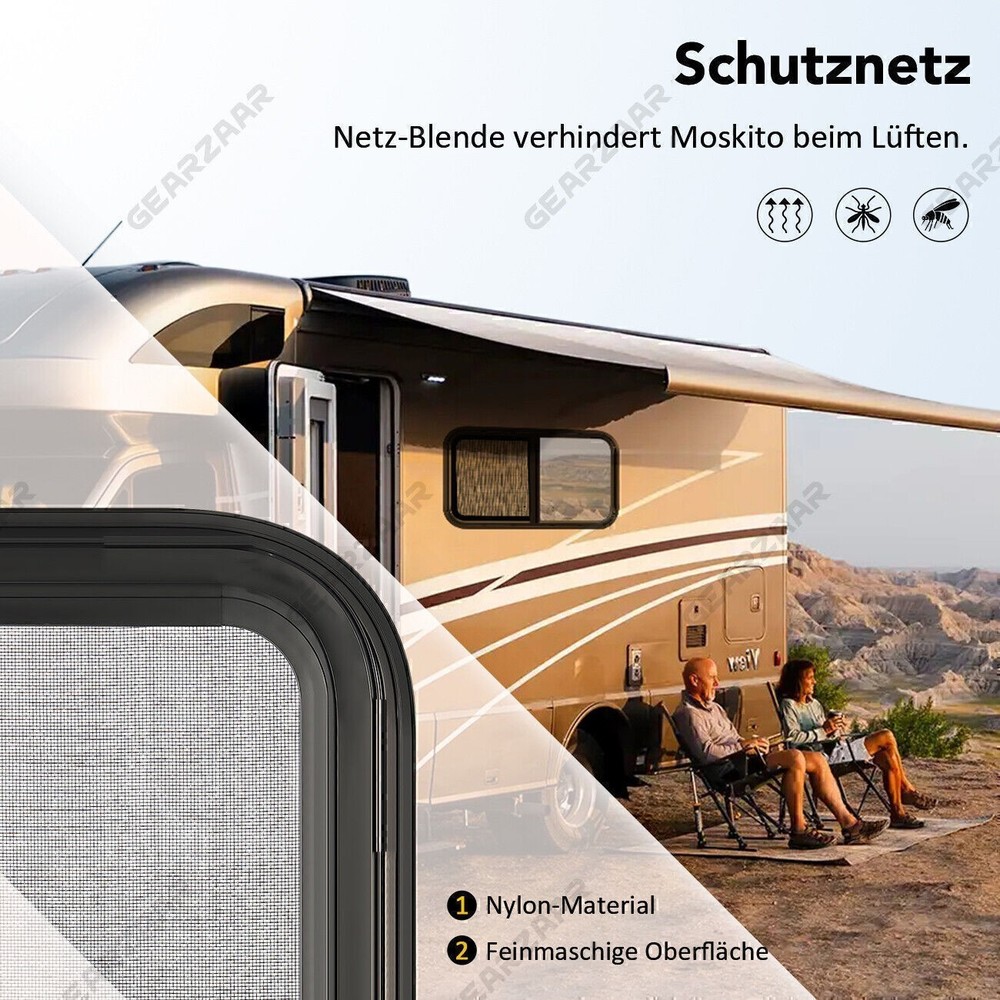 Caravan Side Window Sliding Window for Trailers for Motorhomes Trailers