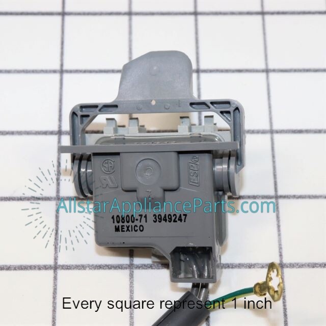Whirlpool Washing Machine Lid Switch Assembly 3949247V