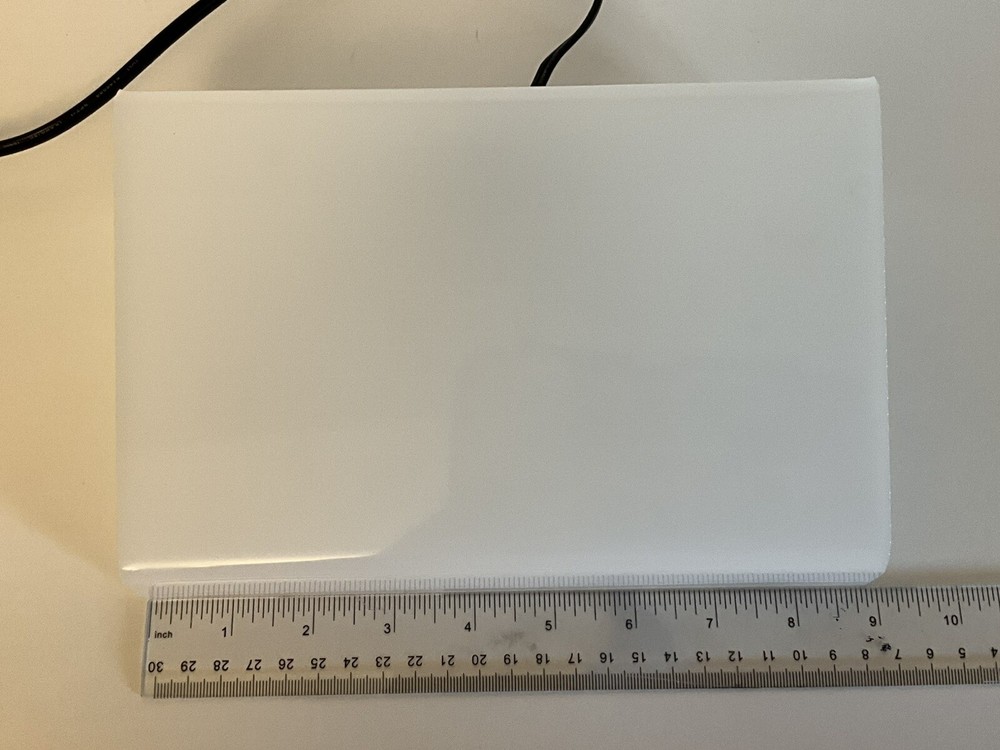 American Traditional Stencils EMBOSSING LIGHT TABLE Emboss and Trace Light Box