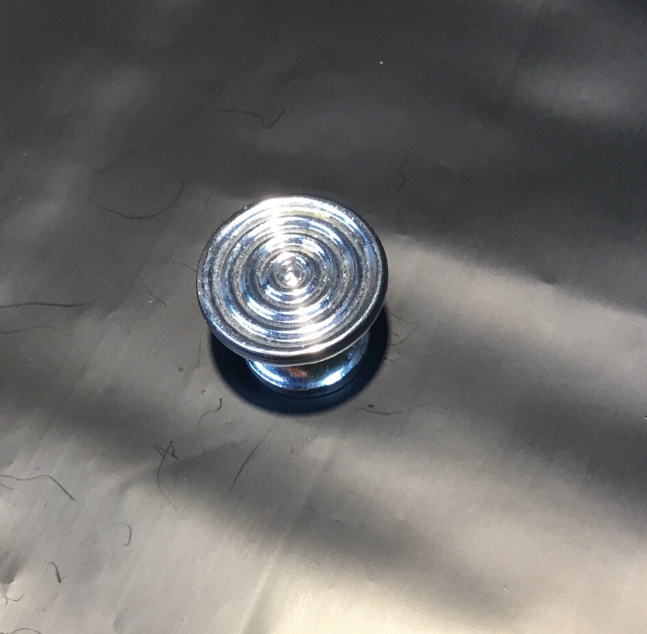 Vintage Small Art Deco Multi Ring Polished 1’’x3/4’’ Pull/Knob…..[B18]
