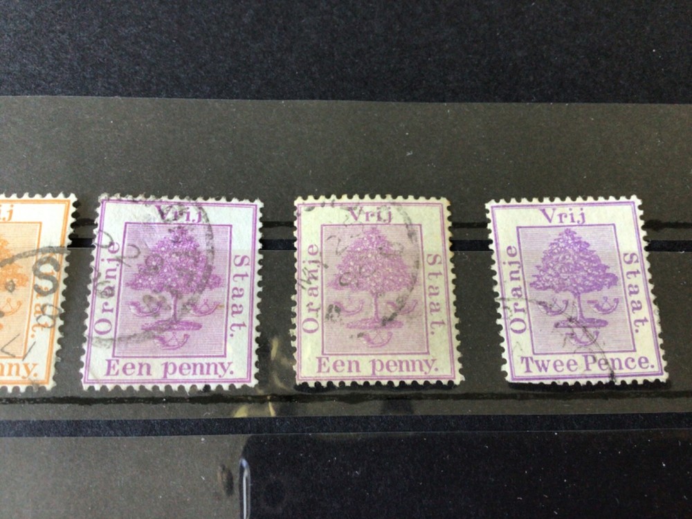 Orange state used stamps A7023