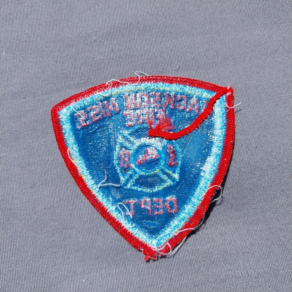 Jackson MISS MS Mississippi Fire Dept 3" Patch