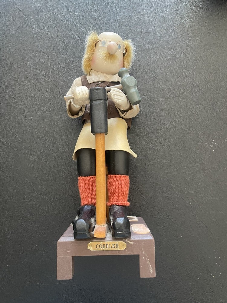 Vintage 1960s Arisan Collection handcrafted Cobbler Nutcracker
