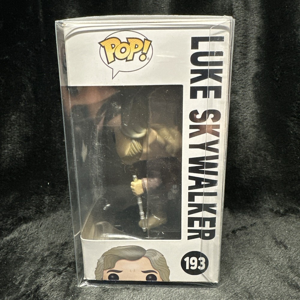 Funko Pop! STAR WARS: Luke Skywalker #193. With PROTECTOR!!!