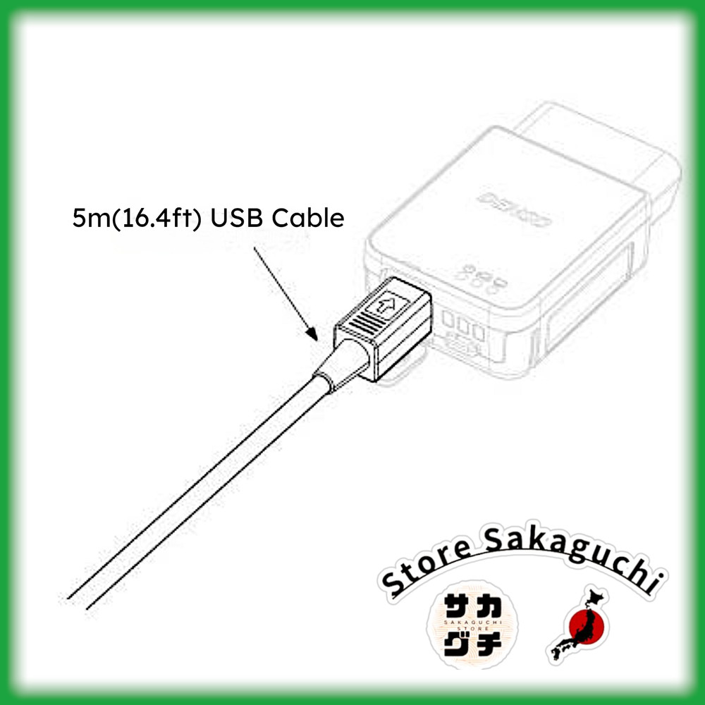 DENSO 95171-14021 USB Cable 5m for DST-010 Genuine Diagnostic Tool Accessory