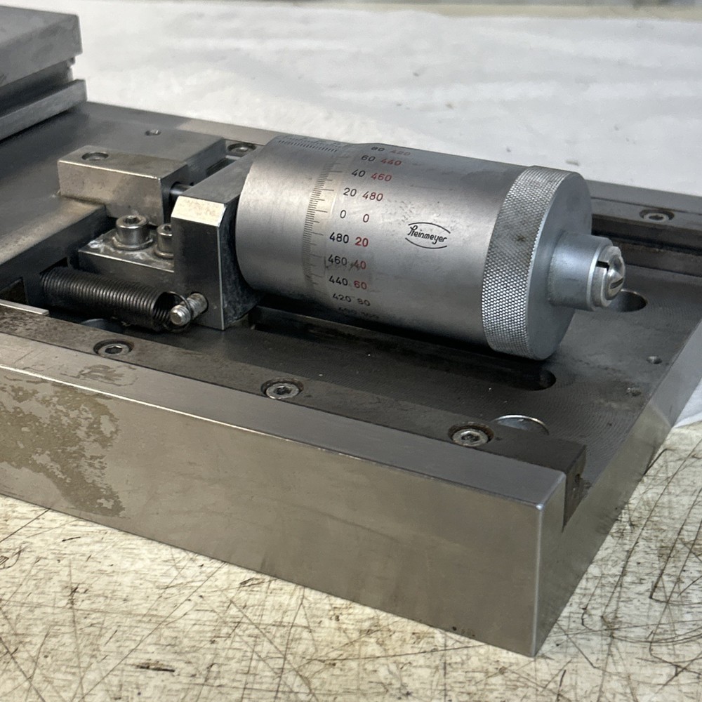 Cnc Precision Linear Slide Table. Precision Positioning Table Linear Slide
