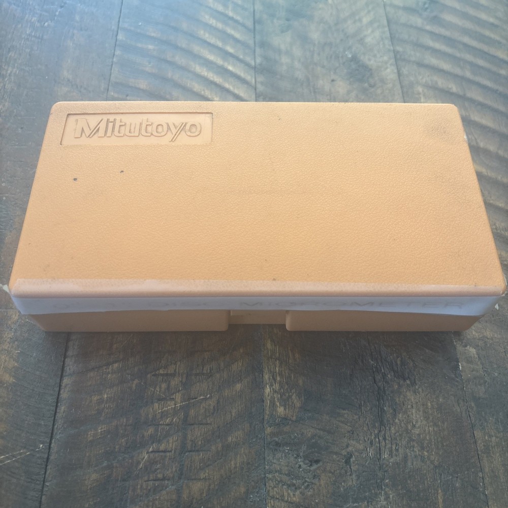 Mitutoyo Disk Micrometer 0-1” X .001” #123-125